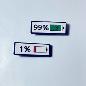 Battery Life Croc Charms